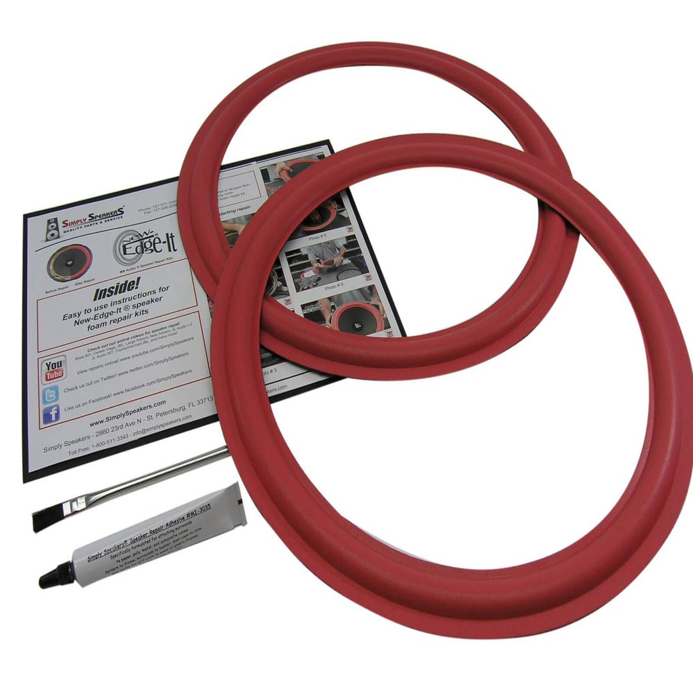Cerwin Vega 15 Inch Foam Speaker Repair Kit FSK-15FR (Pair)