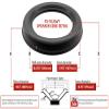 JL Audio Single 10 Inch W7 Foam Speaker Repair Kit, Super Wide Roll, 10W7, FSK-10JL-W7-1 (Single) view 2