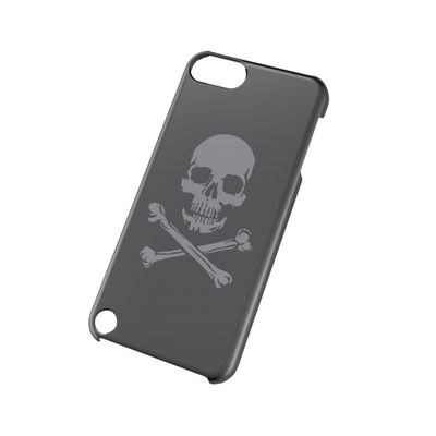 ELECOM iPod Touch 2012 Shell Cover Texture 3 Skull AVA-T12PVT3