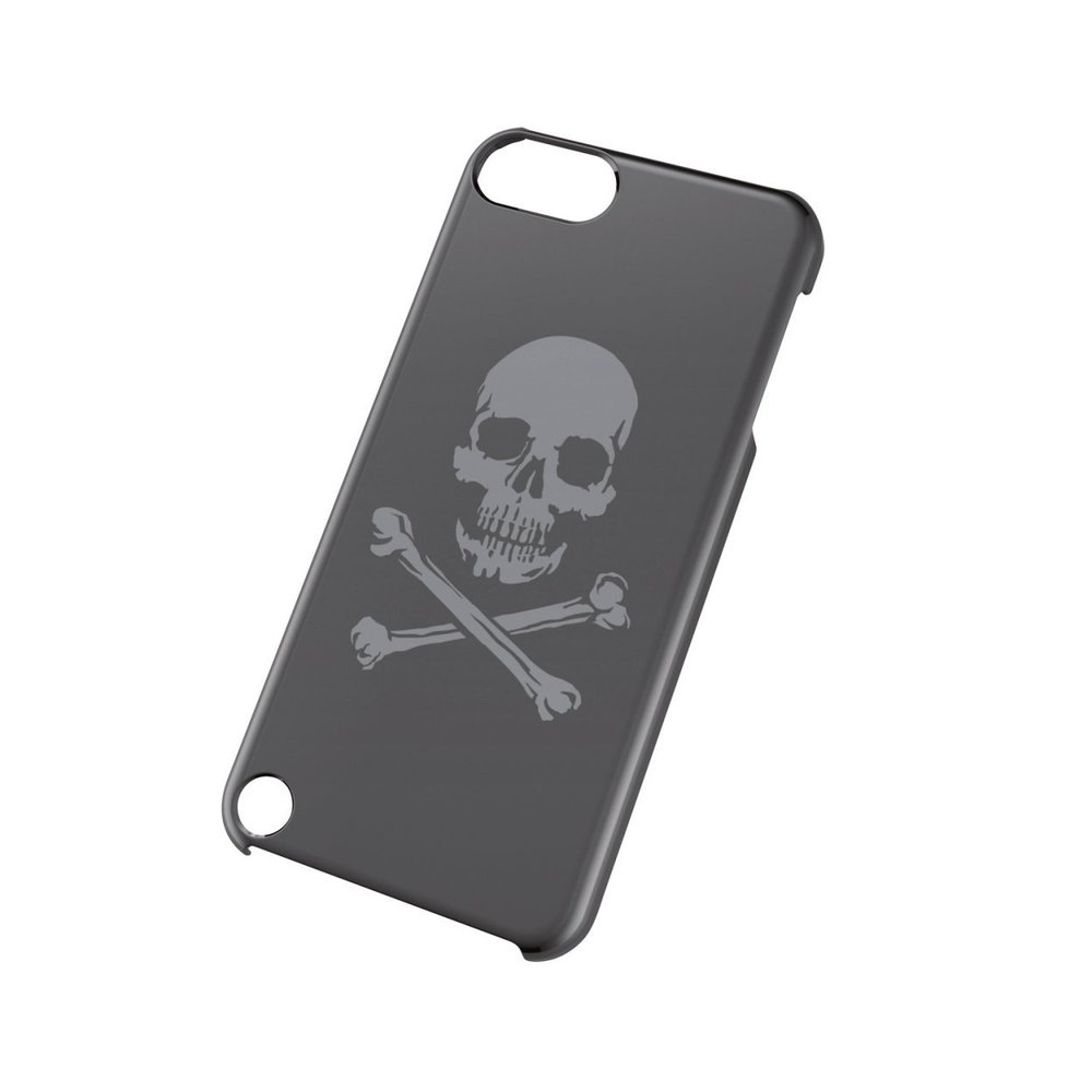 ELECOM iPod Touch 2012 Shell Cover Texture 3 Skull AVA-T12PVT3