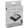 LC-Power Mounting Frame 2 x 2.5 Inch SSD to 1 x 3.5 Inch Drive Bay view 1