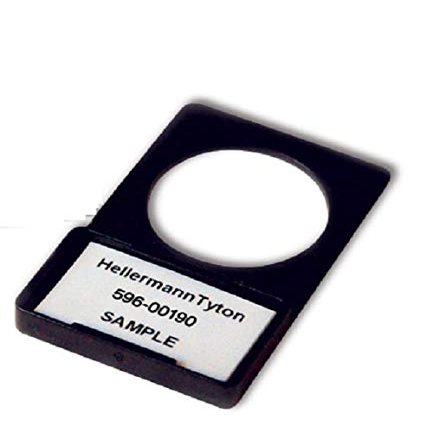 HellermannTyton - 596-00190 - Black - (Pack of 1)
