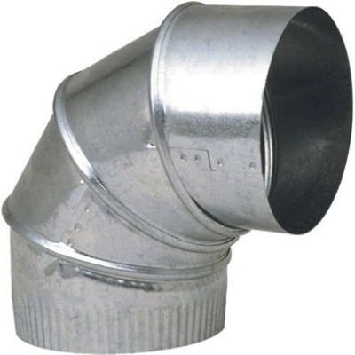 UNITED STATES HDW GV1330-C 8" Adjustable 30GA Furnace Elbow