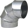 UNITED STATES HDW GV1330-C 8" Adjustable 30GA Furnace Elbow view 1