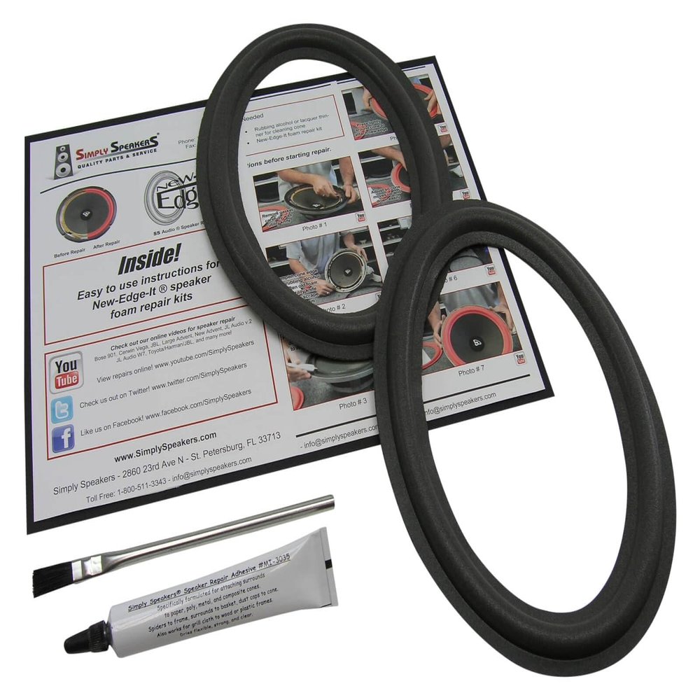 Simply Speakers Lexus 6 Inch x 9 Inch Foam Auto Speaker Repair Kit Fits Mark Levinson FSK-6x9TOY (Pair)