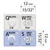4Keyboard TRAKTOR PRO GALAXY SERIES NEW KEYBOARD LABELS 12x12 SIZE view 3