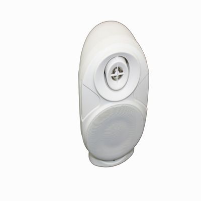 Certified OS-A402WH 4" All-Weather 2-Way Speaker - Bookshelf/Wall-Mount/Corner-Mount, 8 Ohm Commercial Indoor/Outdoor