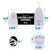 Westek MLC12BC-4 Indoor Plug-in Corded Motion Activated Light Control, Single, White view 4