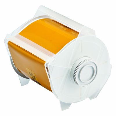 Brady 97738 GlobalMark Industrial Label Maker Tape, Hi-Performance Polyester Tape, 4" x 100' 4" x 100'