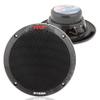 Pyle 6.5 Inch Dual Marine Speakers - 2 Way Waterproof and Weather Resistant Outdoor Audio Stereo Sound System with 400 Watt Power, Polypropylene Cone and Butyl Rubber Surround-1 Pair-PLMR605W (Black) view 1