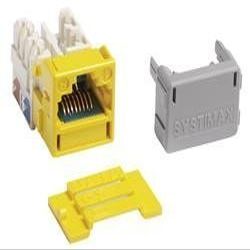 MGS600-123: SYSTIMAX GigaSPEED X10D MGS600 Series Category 6A Information Outlet, Yellow