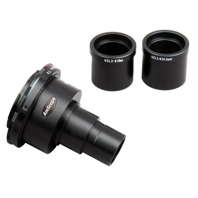 AmScope CA-NIK-SLR-II Nikon SLR / D-SLR Camera Adapter for Microscopes - Microscope Adapter