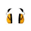 3M PELTOR Hearing Protection Optime 98 Earmuffs, Cap Mount, H9P3E, 23 dB NRR, Universal Mounting Attachment, Adjustable Tilt Earcups, E-A-Rfit Compatible, Pack of 1, Yellow view 3