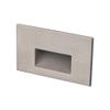 WAC Landscape Lighting, LEDme 120V LED Horizontal Indoor and Outdoor Step and Wall Light Amber 1800K LED in Stainless Steel view 3