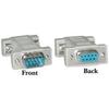PCCONNECT DB9 Male / DB9 Female, Null Modem Adaptor/Mold view 1
