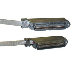 PCCONNECT CAT3 25 Pair Male/Female Telco Trunk Cable, 90 Degree Orientation, 10 feet Cable