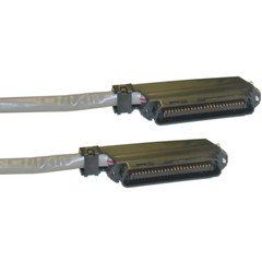 PCCONNECT CAT3 25 Pair Male/Male Telco Trunk Cable, 90 Degree Orientation, 50 feet Cable