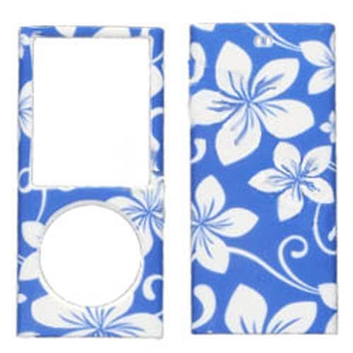 Hard Plastic Snap on Cover Fits Apple iPod Nano 4th Generation Blue Hawaii (Please carefully check your device model to order the correct version.)