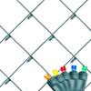 Novelty Lights 4x6 Outdoor Net Lights, 100 Multicolor LEDs, Green Wire view 4