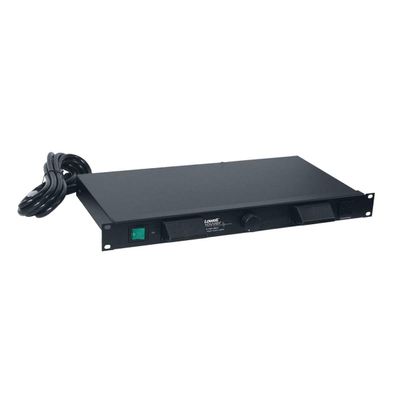 Lowell ACR-1507-HDLT PDU with 7 (15A) Outlets, Hooded Night Vision Light; 7 (15A) Outlets Total (1 un-Switched in Front, 4 un-Switched in Rear, 2 Switched in Rear; Circuit Breaker Protection