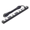 Lowell ACS-1506 20-Inch Power Strip with 6 (15A) Outlets, Basic Surge Suppression; NEMA Outlets with Some Spacing for Power Supplies; Common Mode Transient Voltage Surge Suppression view 1