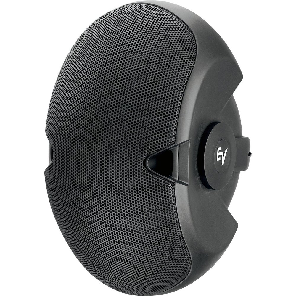 Electro-Voice EVID 4.2T 4" Two-Way Surface-Mount Loudspeaker, 70V/100V Transformer, 65Hz-20kHz Frequency Response, 8Ohm Nominal Impedance, Pair, Black