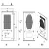 Lowell DC802-DD3 Center for Digital Clock/Speaker, Fits 24D20A or 24D20 view 2