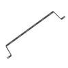 Lowell CMFW-4 Flatwire Manager 4-Inches Offset, 10-Pack; 19 Inches Wide; 11-Gauge Steel Construction; Black Finish; Smooth Rounded Edges; Multiple Tie-Down Slots and Holes; Robust Design view 1
