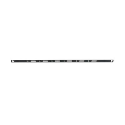 Lowell CMFW Flat Wire Cable Manager, 10-Pack; 19 Inches Wide; 11-Gauge Steel Construction; Black Finish; Smooth Rounded Edges; Multiple Tie-Down Slots and Holes; Robust Design