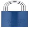 ABUS 83AL/45-300 S2 Schlage Rekeyable Padlock Aluminum Body with 1-Inch Shackle, Blue Zero-Bitted view 2
