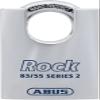 ABUS 83CS/55-300 Schlage Rekeyable Chrome Plated Brass Padlock, Zero Bitted view 1