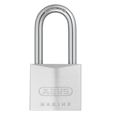 ABUS 75IB/40HB40 Stainless Brass Lock with 2 Keys for Outdoor, Storage