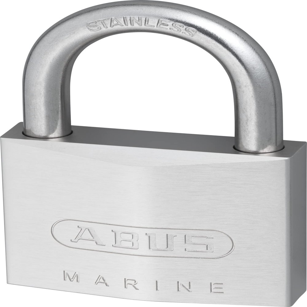 ABUS 75IB/50 KD Marine Grade Chrome Plated Brass Padlock