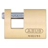 ABUS 82/63 Monoblock Brass Padlock Keyed Different view 1