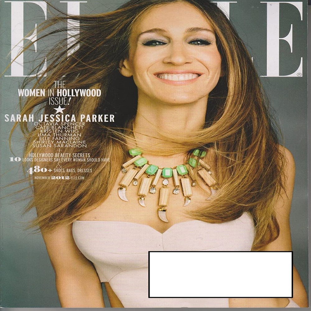 Elle magazine November 2012 , Women of Hollywood , Sarah Jessica Parker , Kristen Wiig