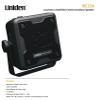 Uniden (BC23A) Bearcat 15-Watt Amplified External Communications Speaker. Durable Rugged Design, Perfect for Amplifying Uniden Scanners, CB Radios, and Other Communications Receivers. , Black view 3