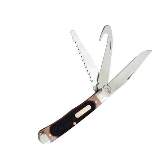 Schrade - Old Timer, Premium Trapper, Delrin Handle, 3 Blades