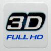 3D Full HD Sticker 18 x 20mm [638] view 1