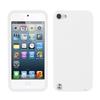 Asmyna Solid Skin Cover Translucent White for iPod touch 5 view 1