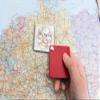 Eschenbach 1730-131B Pocket Magnifier Economic Handy Magnifier 3.5X German Red view 2
