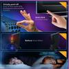 LightDims Black Out Edition - for Maximum Light Dimming (2 Sheets) Shapes & Uncut Sheet for Electronics & Appliances. Blocks 100% of Light, in Retail Packaging. Not for use on Recording Devices. view 4