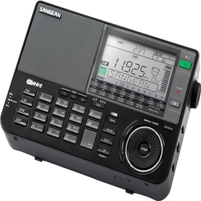 Sangean ATS-909X AM/FM/LW/SW World Band Receiver (Black) with Mini Tool Box (fs)