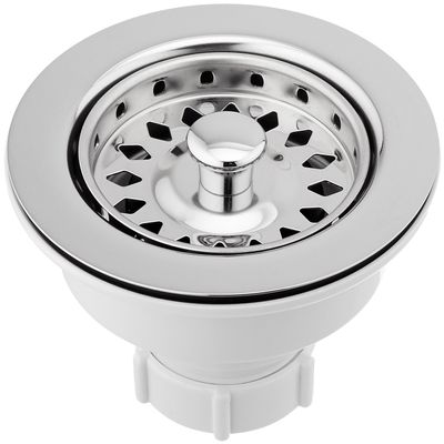 Jones Stephens B02400 Polished Stainless Basket Strainer