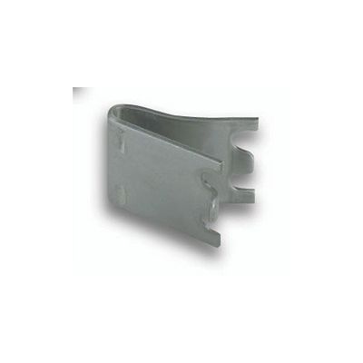 Flat Stainless Steel Snap in Shelf Support | Width: 7/8"