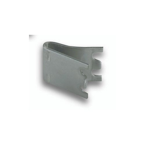 Flat Stainless Steel Snap in Shelf Support | Width: 7/8"