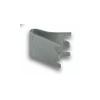 Flat Stainless Steel Snap in Shelf Support | Width: 7/8" view 1
