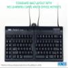 KINESIS Freestyle2 Ergonomic Keyboard w/ VIP3 Lifters for Mac (9" Separation) view 2
