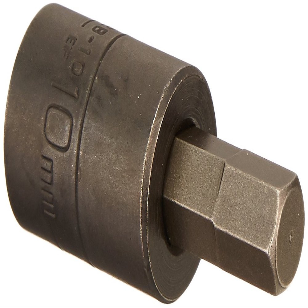 Wright Tool 32B-10MM 3/8" Drive Metric Impact Hex Bit Socket, 10mm