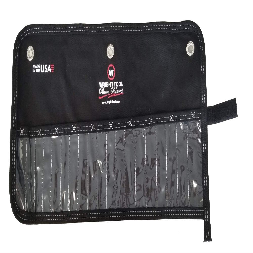 Denim Tool Roll - 20-1/2" x 10" - 9 pockets