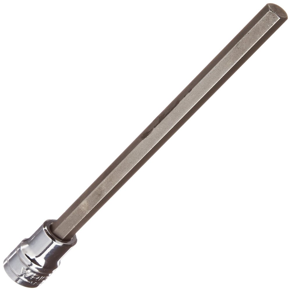 Wright Tool 32L-08MM 3/8" Drive Long Length Metric Hex Bit Socket, 8mm
